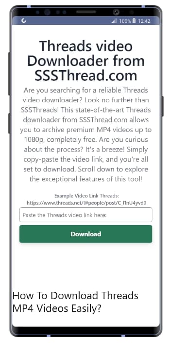 Download Threads Videos for android