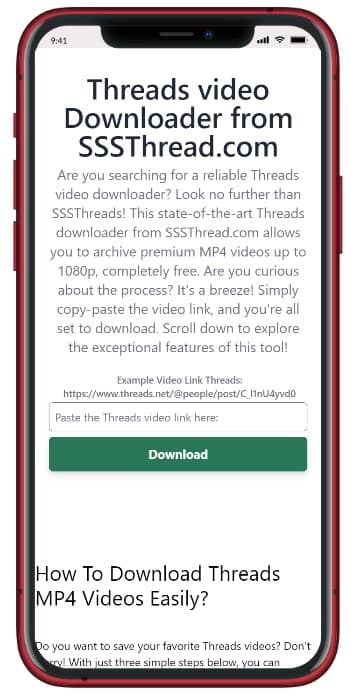 download threads videos on ios